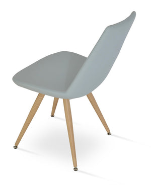 Soho Concept Eiffel Star Chair Dining Collection - Stylish & Durable Upholstered Seating With 5-year Guarantee Blue  Soho-concept-dining-chair-03442
