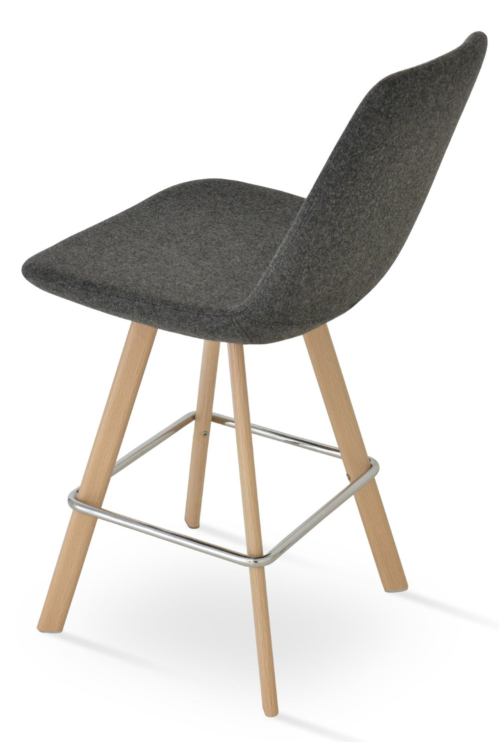Soho Concept Eiffel Swivel Barstools & Counterstools - Premium Camira Wool Fabric, 10-year Guarantee, Elegant Design Natural  Soho-concept-dining-chair-08102