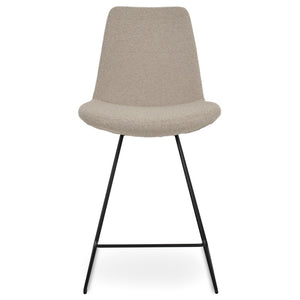 Soho Concept Eiffel Barstools & Counterstools: Stylish Wire Design, Plush Upholstery, 10-year Guarantee, 300 Lbs Capacity Black,Beige  Soho-concept-dining-chair-08350