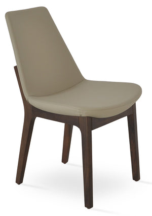Soho Concept Eiffel Wood Chair Collection – Durable Dining Chairs With Stylish Upholstery & 5-year Guarantee Walnut  Soho-concept-dining-chair-03630