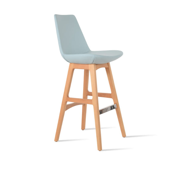 Soho Concept Eiffel Arm Barstools & Counterstools - Premium Fabrics, Solid Wood, 10-year Guarantee, Ergonomic Design Natural  Soho-concept-dining-chair-06718