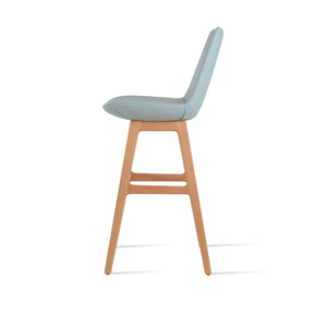 Soho Concept Eiffel Arm Barstools & Counterstools - Premium Fabrics, Solid Wood, 10-year Guarantee, Ergonomic Design Natural  Soho-concept-dining-chair-08055