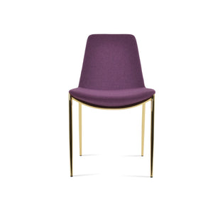 Soho Concept Eiffel Classy Armrest Dining Chair In Camira Blazer Wool & Boucle Fabric - 10-year Guarantee! Gold  Soho-concept-dining-chair-03099