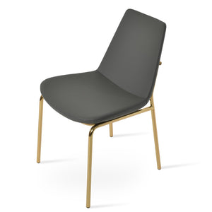 Soho Concept Eiffel Harris Armchair Dining Chair - Stylish Comfort With 5-year Guarantee & Multiple Finish Options Gold,Grey  Soho-concept-dining-chair-03242