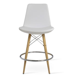 Soho Concept Eiffel Mw Barstools & Counterstools In Luxurious Fabrics - 10-year Guarantee, Modern Design & Comfort Natural,White  Soho-concept-dining-chair-08069