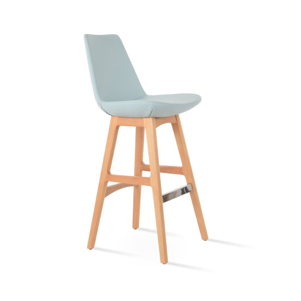 Soho Concept Eiffel Pr-wood Barstools & Counterstools – Elegant Natural Wood, Memory Swivel, 5-year Guarantee! Natural  Soho-concept-dining-chair-06725