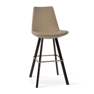 Soho Concept Eiffel Sword Barstools & Counterstools - Stylish Swivel Design With Premium Fabric & 10-year Warranty Walnut  Soho-concept-dining-chair-08105