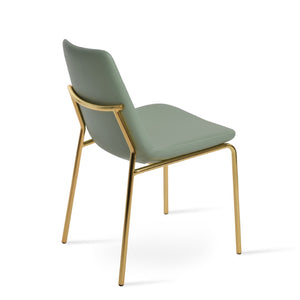 Soho Concept Eiffel Harris Armchair Dining Chair - Stylish Comfort With 5-year Guarantee & Multiple Finish Options Gold  Soho-concept-dining-chair-03244