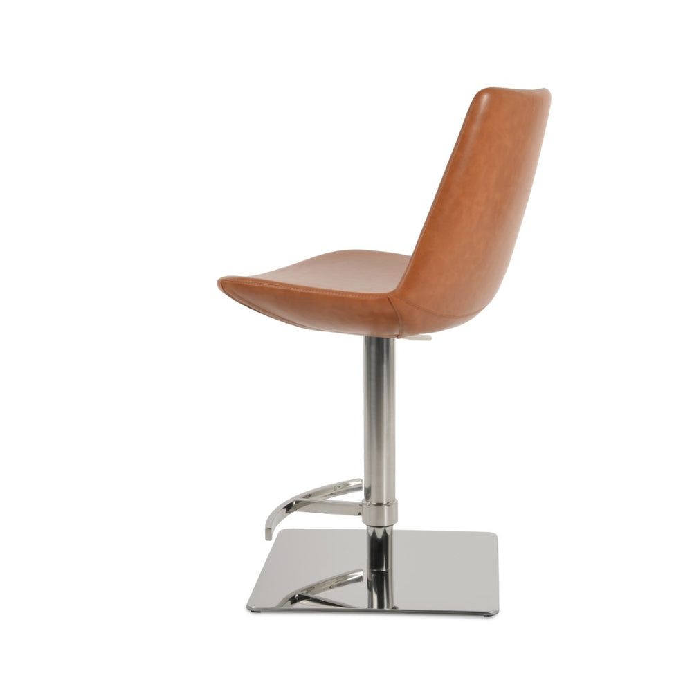 Soho Concept Eiffel Adjustable Piston Barstools & Counterstools - Stylish, Durable Seating With 5-year Guarantee! Orange  Soho-concept-dining-chair-08295