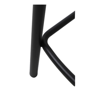 Moe's Home Emily Counter Stool - Cozy Design With Sturdy Metal Legs, Perfect For Any Interior Style And Space Purple Upholstery, 100% Polyester,Steel Legs Ej-1046-38