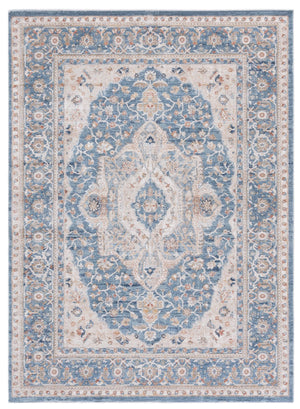 Safavieh Ellwood Elegant Traditional Runner Rug In Sophisticated Ivory And Blue For Timeless Home Decor Navy ,Beige Polyester Eld210n-5