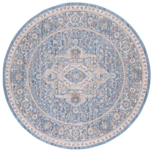 Safavieh Ellwood Elegant Traditional Runner Rug In Sophisticated Ivory And Blue For Timeless Home Decor Navy ,Beige Polyester Eld210n-7r