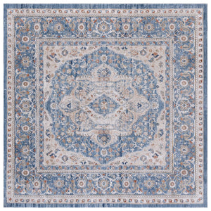 Safavieh Ellwood Elegant Traditional Area Rug - Timeless Power Loomed Design For Living Room & Office Decor Navy ,Beige Polyester Eld210n-4