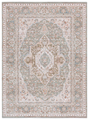 Safavieh Ellwood Elegant Traditional Runner Rug In Sophisticated Ivory And Blue For Timeless Home Decor Olive ,Beige Polyester Eld210x-5