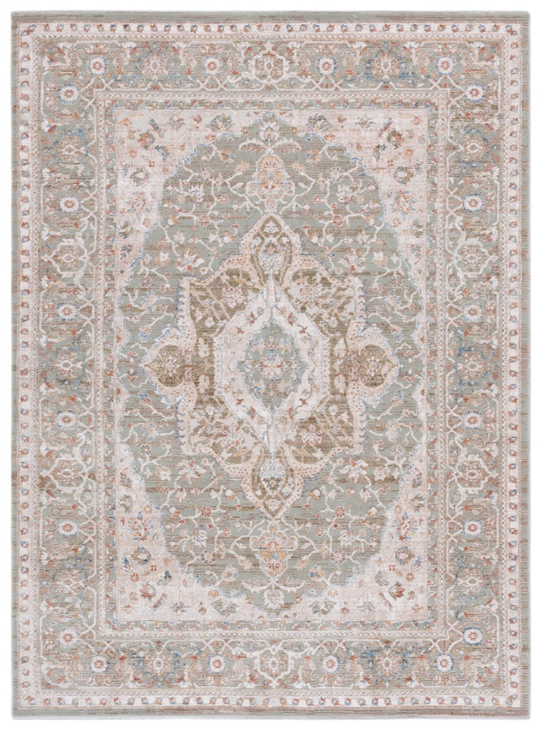 Safavieh Ellwood Elegant Traditional Runner Rug In Sophisticated Ivory And Blue For Timeless Home Decor Olive ,Beige Polyester Eld210x-5