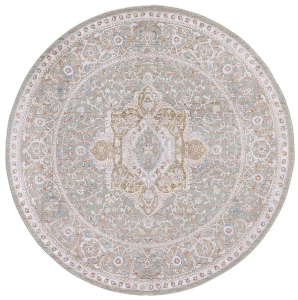 Safavieh Ellwood Elegant Traditional Runner Rug In Sophisticated Ivory And Blue For Timeless Home Decor Olive ,Beige Polyester Eld210x-7r