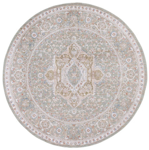 Safavieh Ellwood Elegant Traditional Area Rug - Timeless Power Loomed Design For Living Room & Office Decor Olive ,Beige Polyester Eld210x-9