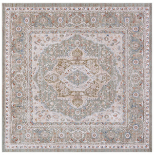 Safavieh Ellwood Elegant Traditional Area Rug - Timeless Power Loomed Design For Living Room & Office Decor Olive ,Beige Polyester Eld210x-9