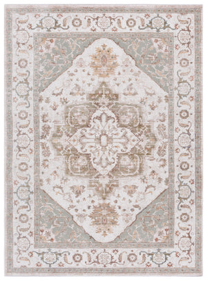 Safavieh Ellwood Traditional Area Rug - Soft Polyester Craftsmanship For Cozy Living Spaces And Timeless Style Beige ,Olive Polyester Eld212c-9