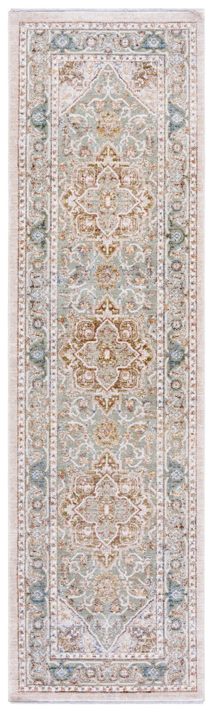 Safavieh Ellwood Elegant Area Runner Rug - Stylish Power Loomed Design To Enhance Your Home Decor Effortlessly Olive ,Beige Polyester Eld212x-28
