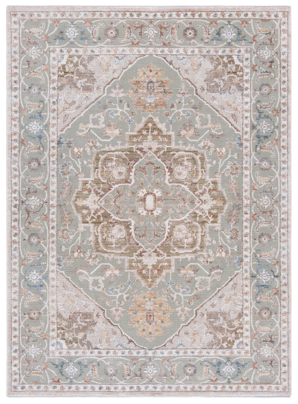 Safavieh Ellwood Elegant Area Runner Rug - Stylish Power Loomed Design To Enhance Your Home Decor Effortlessly Olive ,Beige Polyester Eld212x-5