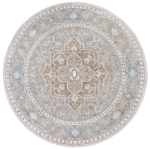 Safavieh Ellwood Elegant Area Runner Rug - Stylish Power Loomed Design To Enhance Your Home Decor Effortlessly Olive ,Beige Polyester Eld212x-7r