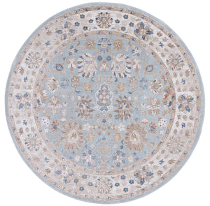 Safavieh Ellwood Elegant Runner Rug – Timeless Design For Hallways And Entryways To Enhance Your Home Decor Light Blue ,Beige Polyester Eld214j-7r