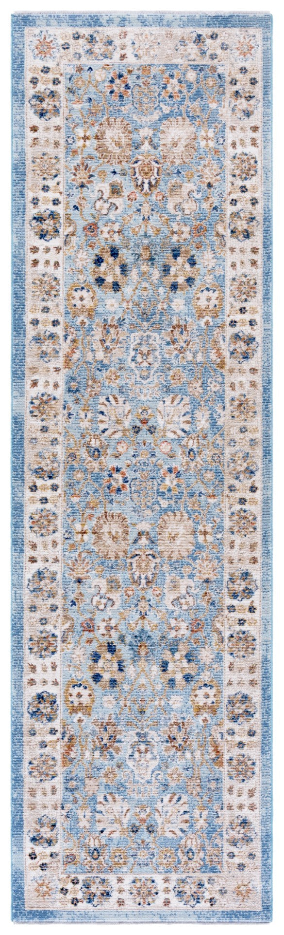 Safavieh Ellwood Elegant Area Rug In Soft Hues – Timeless Traditional Style, Perfect For Any Room Decor Blue ,Navy Polyester Eld214m-8