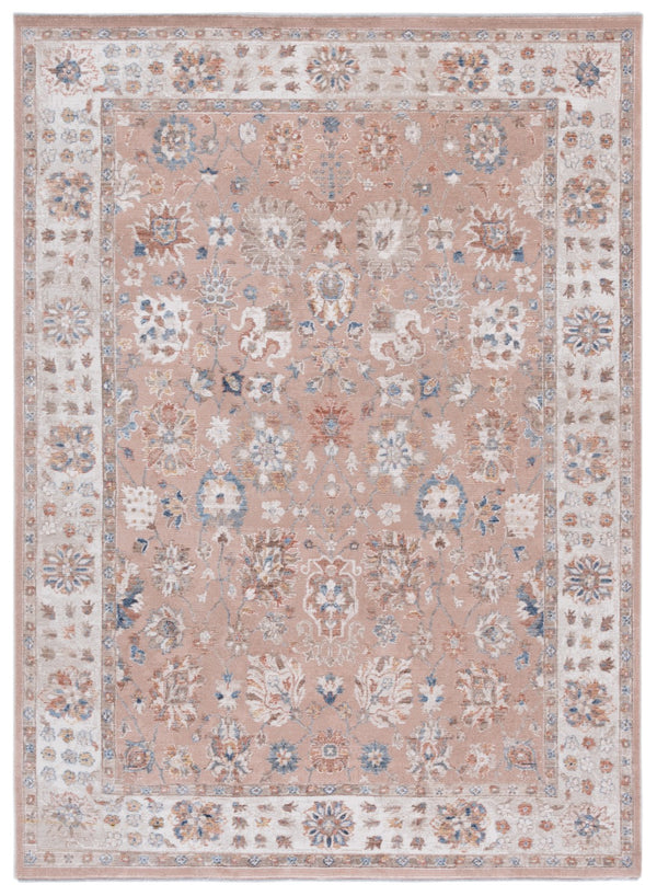 Safavieh Ellwood Elegant Area Rug In Soft Hues – Timeless Traditional Style, Perfect For Any Room Decor Salmon ,Beige Polyester Eld214u-9
