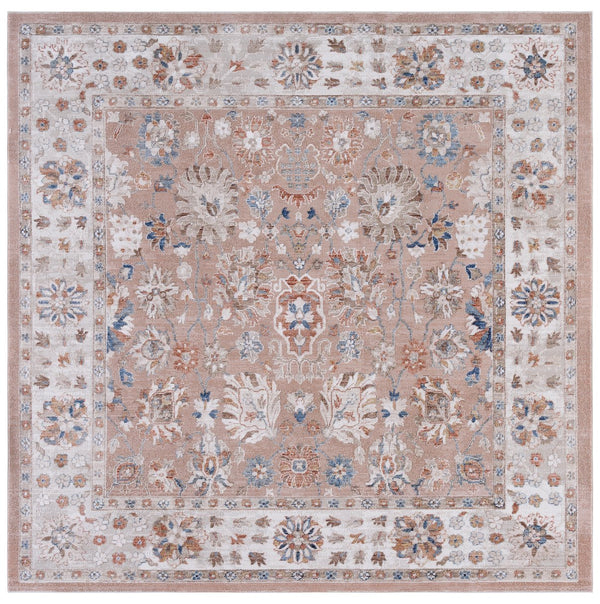 Safavieh Ellwood Elegant Runner Rug – Timeless Design For Hallways And Entryways To Enhance Your Home Decor Salmon ,Beige Polyester Eld214u-7sq
