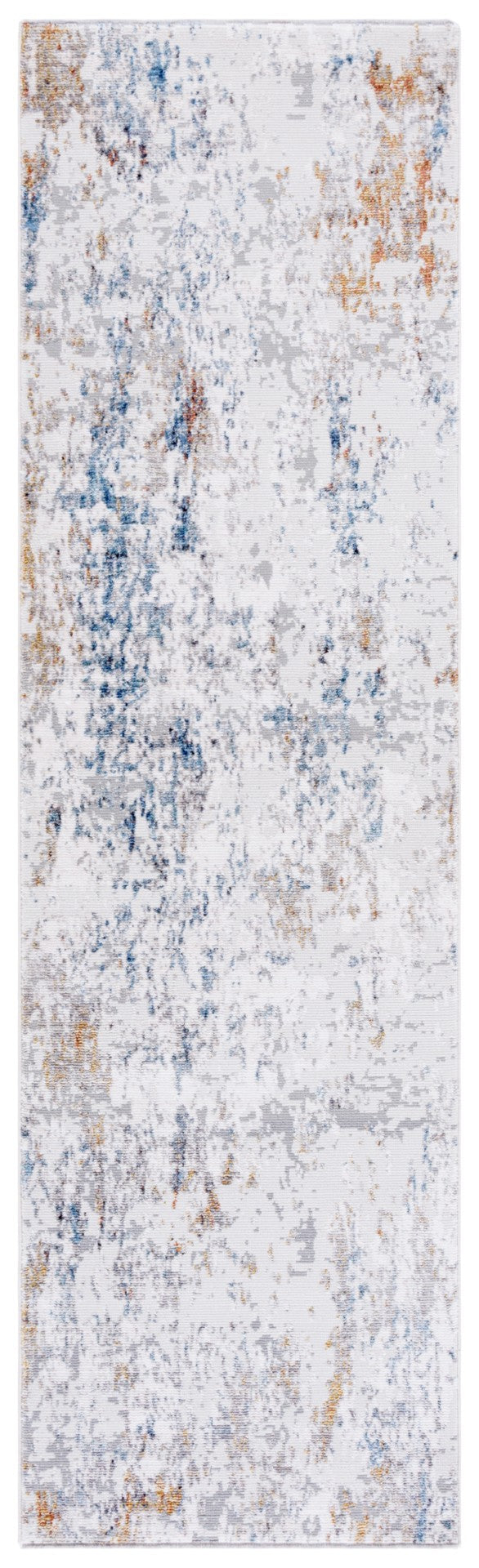 Safavieh Ellwood Elegant Power Loomed Area Rug – Soft Polyester, Modern Style For Cozy Living Spaces Ivory ,Grey Polyester Eldm202a-8