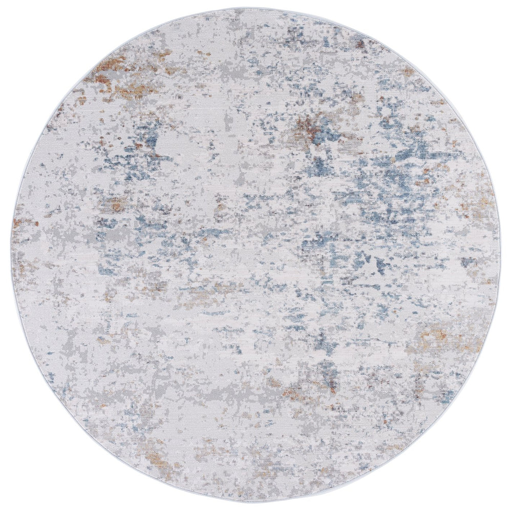 Safavieh Ellwood Modern Runner Rug - Elegant Ivory And Grey Design For Hallways And Living Spaces, 8 Feet Long Ivory ,Grey Polyester Eldm202a-5