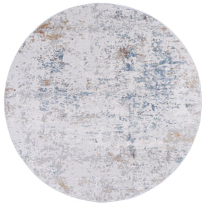 Safavieh Ellwood Modern Runner Rug - Elegant Ivory And Grey Design For Hallways And Living Spaces, 8 Feet Long Ivory ,Grey Polyester Eldm202a-7r