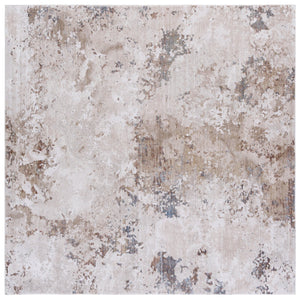 Safavieh Ellwood Modern Runner Area Rug – Elegant Power Loomed Design For Hallways And High-traffic Areas Beige ,Ivory Polyester Eldm204a-7sq