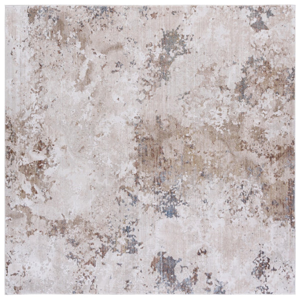 Safavieh Ellwood Elegant Area Rug - Modern Minimalist Design For Living Spaces, Crafted In Turkey, 1/4" Height Beige ,Ivory Polyester Eldm204a-4