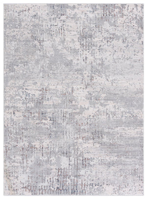Safavieh Ellwood Modern Area Rug - Stylish Power Loomed Runner For Hallways & Entryways, Soft & Durable Grey ,Ivory Polyester Eldm206f-5