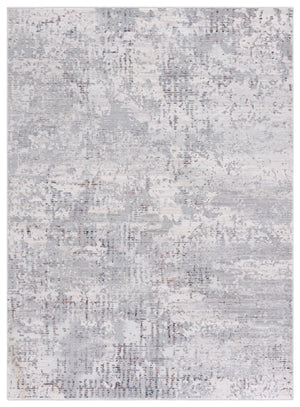 Safavieh Ellwood Modern Area Rug - Chic Power Loomed Design In Soft Neutral Tones For Elegant Spaces Grey ,Ivory Polyester Eldm206f-8