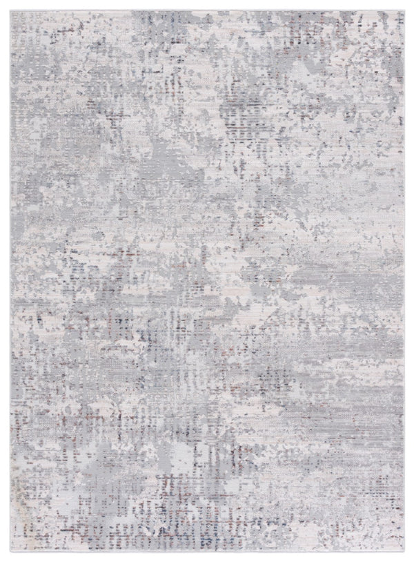 Safavieh Ellwood Modern Area Rug - Chic Power Loomed Design In Soft Neutral Tones For Elegant Spaces Grey ,Ivory Polyester Eldm206f-8