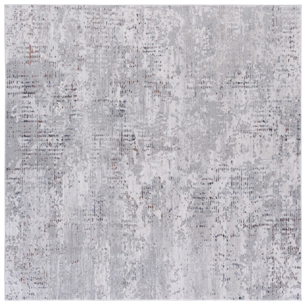 Safavieh Ellwood Modern Area Rug - Chic Power Loomed Design In Soft Neutral Tones For Elegant Spaces Grey ,Ivory Polyester Eldm206f-8