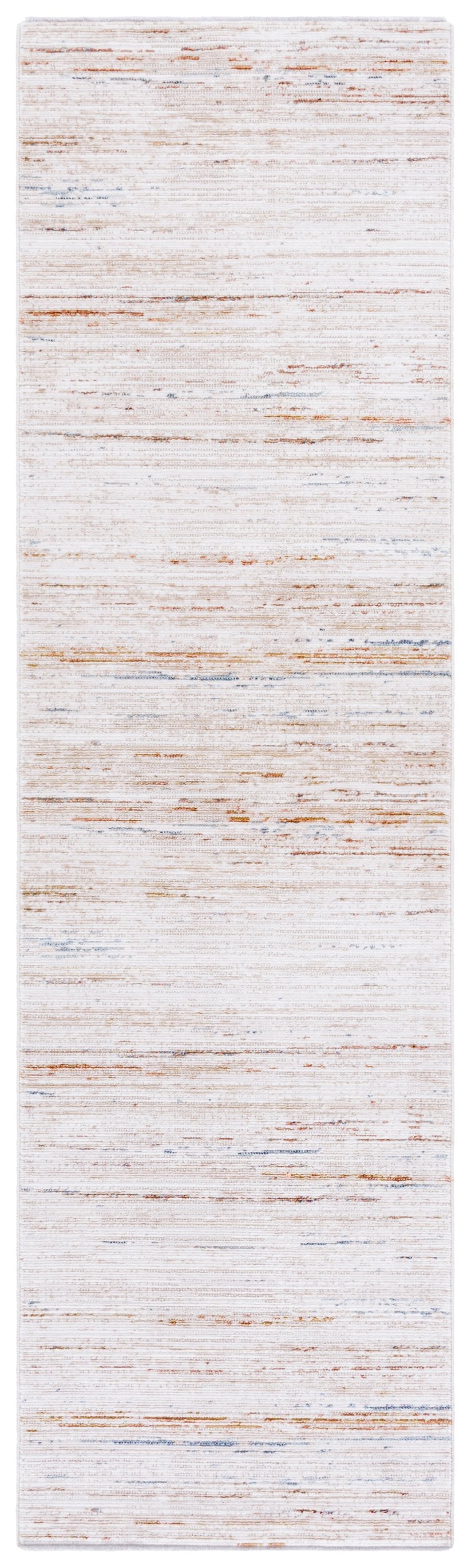 Safavieh Ellwood Modern Runner Rug - Elegant Ivory Beige Design For Entryways And Hallways, Easy Care, 2'3" X 8' Ivory ,Beige Polyester Eldm208a-7sq