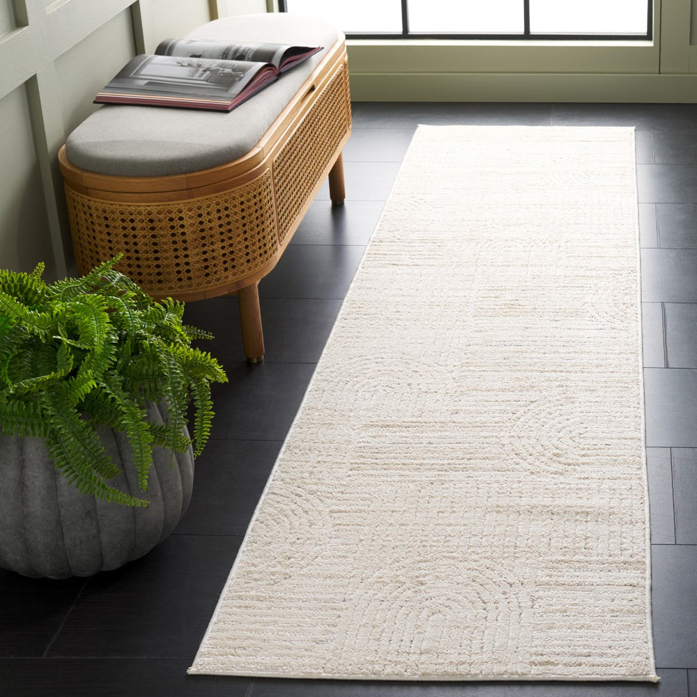 Safavieh Elmhurst Area Rug - Stylish Turkish Design For Modern Decor, Soft And Durable, Perfect For Any Space Ivory ,Grey 42% Polyester,27% Jute,26% Polypropylene,5% Latex Elh562a-10