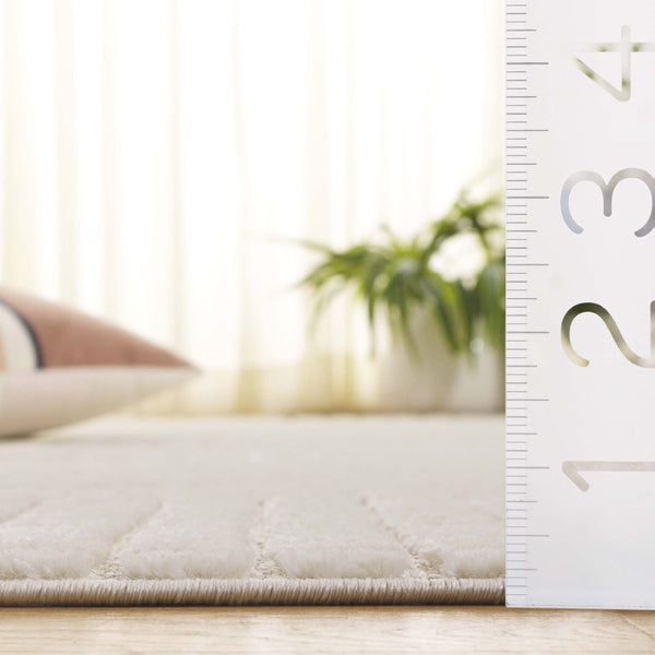 Safavieh Elmhurst Area Rug - Stylish Turkish Design For Modern Decor, Soft And Durable, Perfect For Any Space Ivory ,Grey 42% Polyester,27% Jute,26% Polypropylene,5% Latex Elh562a-10