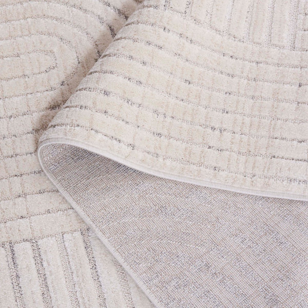 Safavieh Elmhurst Area Rug - Stylish Turkish Design For Modern Decor, Soft And Durable, Perfect For Any Space Ivory ,Grey 42% Polyester,27% Jute,26% Polypropylene,5% Latex Elh562a-10