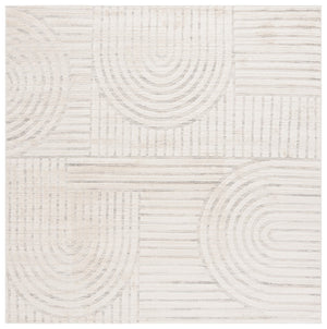 Safavieh Elmhurst Area Rug - Stylish Turkish Design For Modern Decor, Soft And Durable, Perfect For Any Space Ivory ,Grey 42% Polyester,27% Jute,26% Polypropylene,5% Latex Elh562a-10