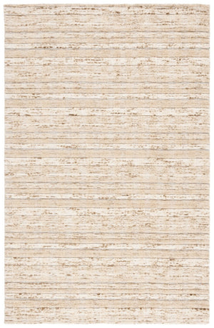 Safavieh Element Hand-Loomed Wool Area Rug Abstract Neutral Pile for Living and Dining Rooms ELM501B-5