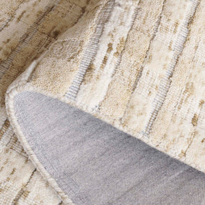 Safavieh Element Hand-Loomed Wool Area Rug Abstract Neutral Pile for Living and Dining Rooms ELM501B-5