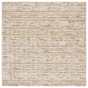 Safavieh Element Hand Loomed Wool Area Rug Abstract Neutral Beige Square Living Room Accent ELM501B-6SQ