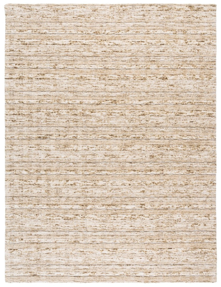 Safavieh Element Hand Loomed Wool Area Rug Abstract Beige Textured Pile for Living Rooms ELM501B-8
