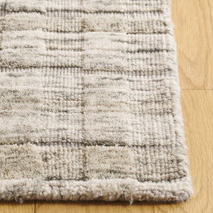 Safavieh Element Hand-Loomed Wool Area Rug Abstract Neutral Grey Square Living Room Accent ELM501F-6SQ