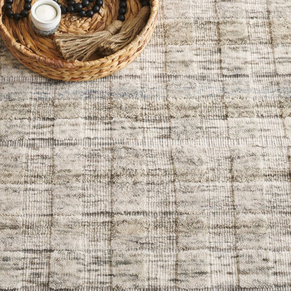 Safavieh Element Hand Loomed Wool Area Rug Soft Abstract Grey for Modern Living Spaces ELM501F-8